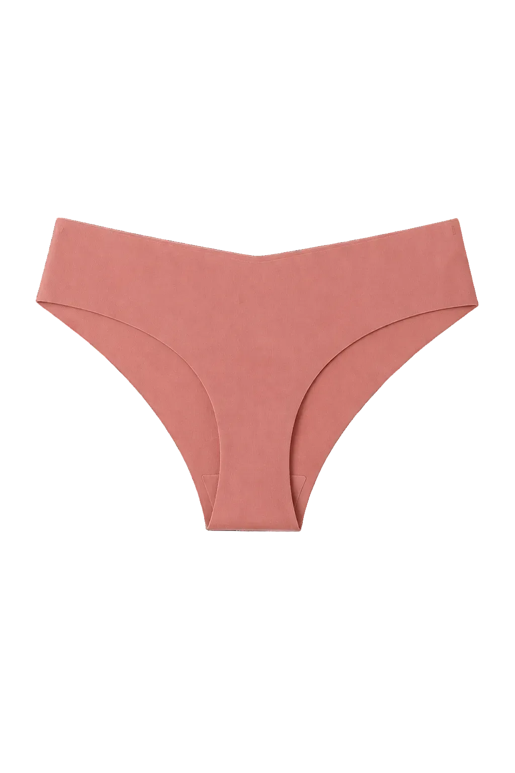 Pink thong on a white background