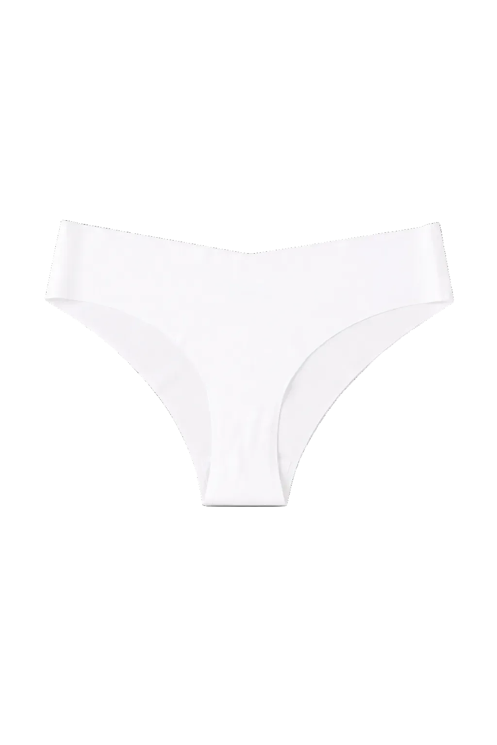 White thong on a light gray background