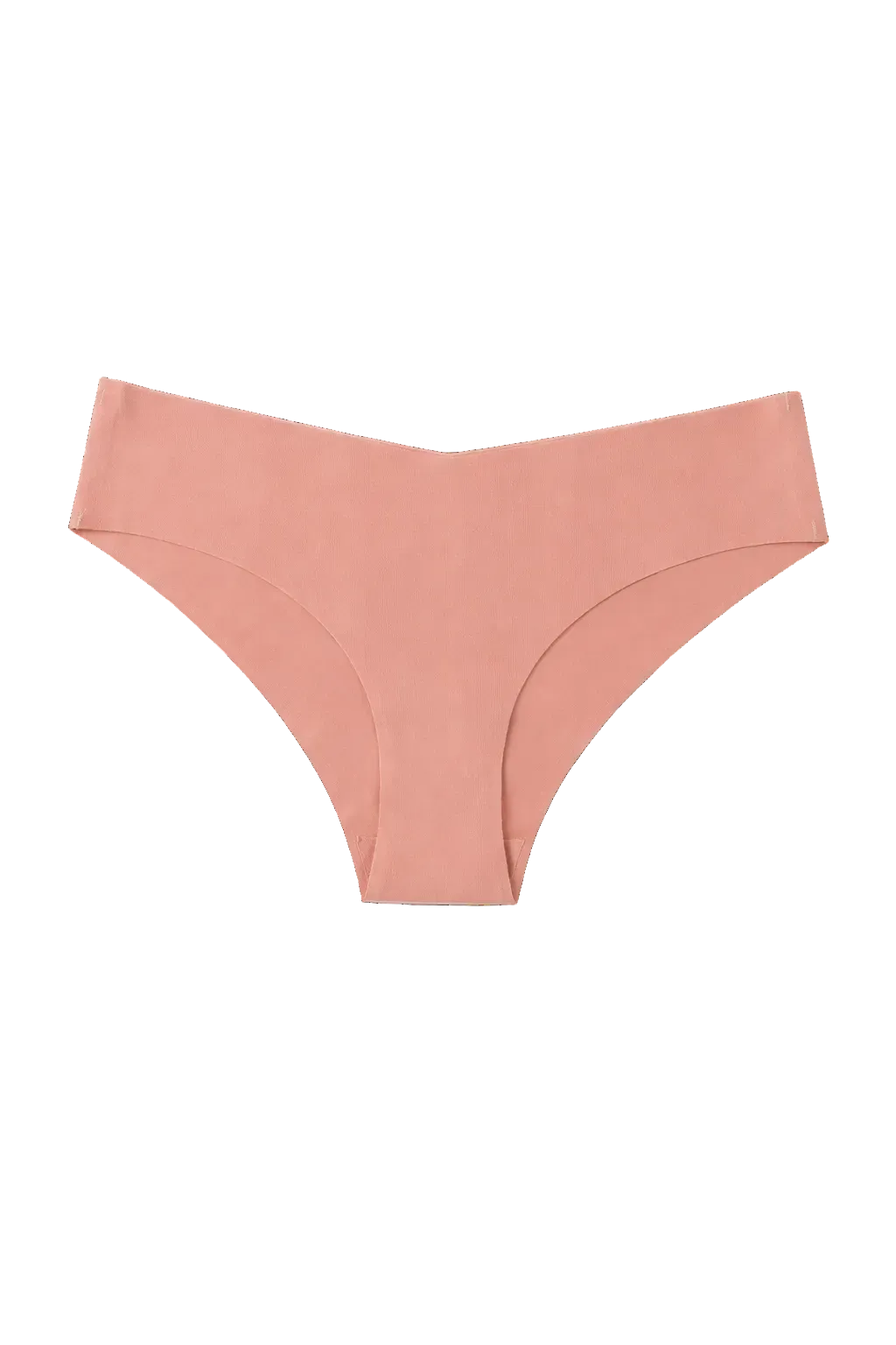 Pink bikini bottom on a white background